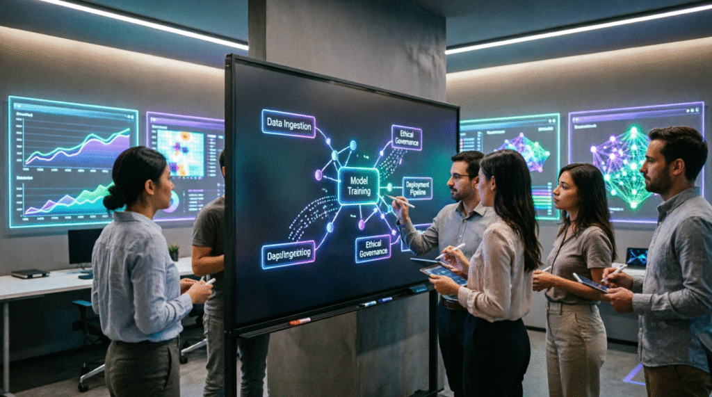 AI roadmap development process